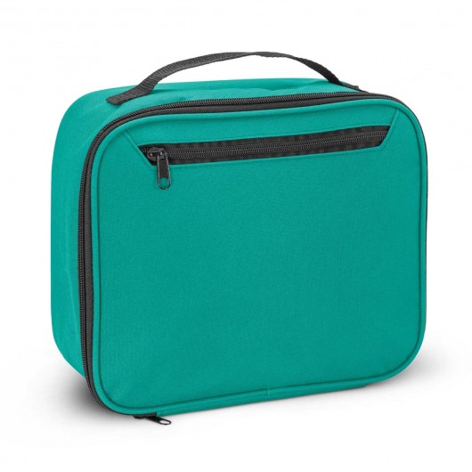 Printed Lunch Cooler Bags Teal